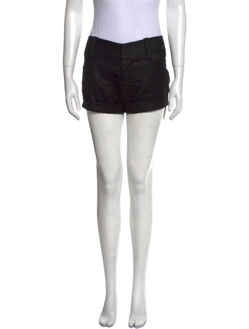 Alice + Olivia Wool Mini Shorts