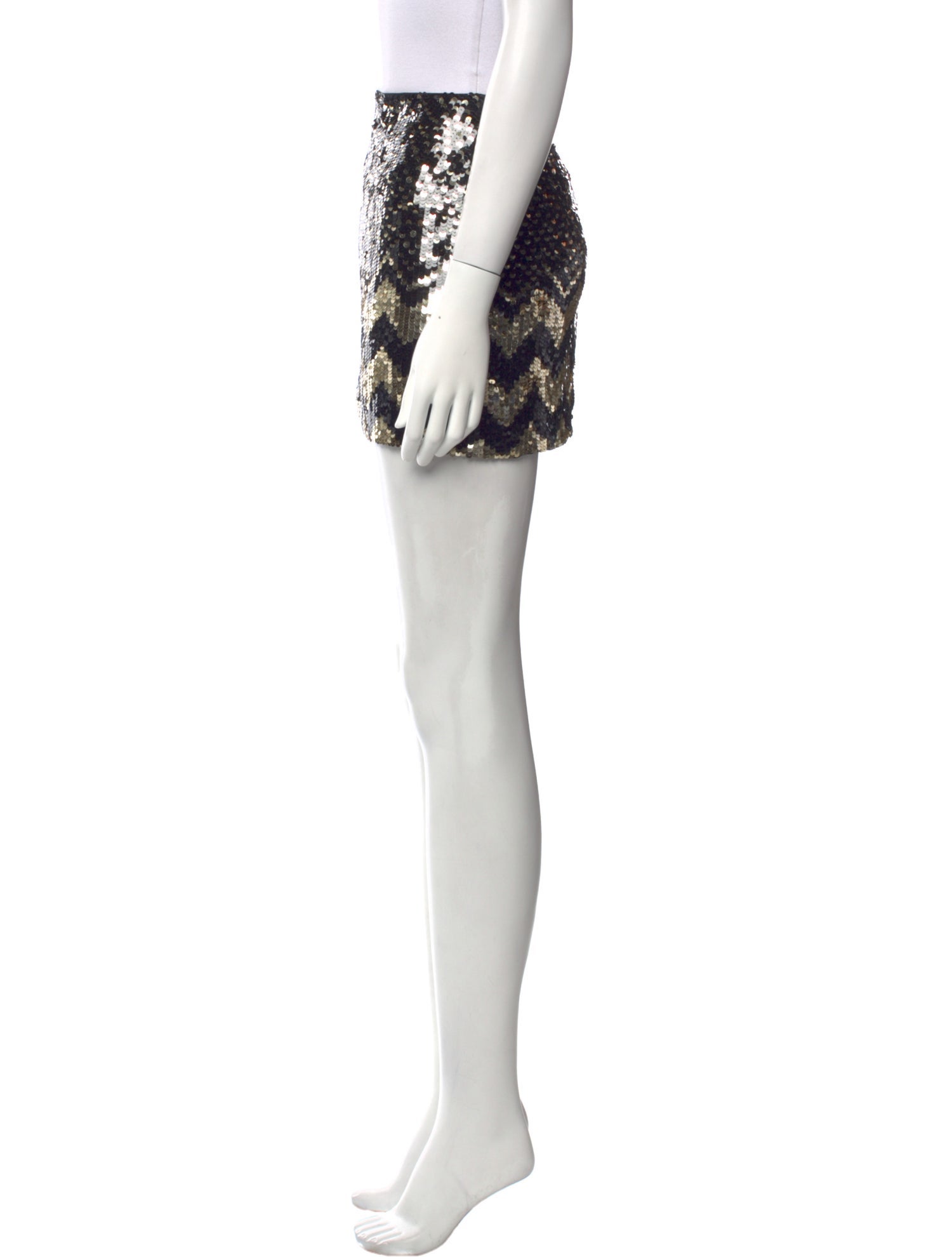 Alice + Olivia Printed Mini Skirt