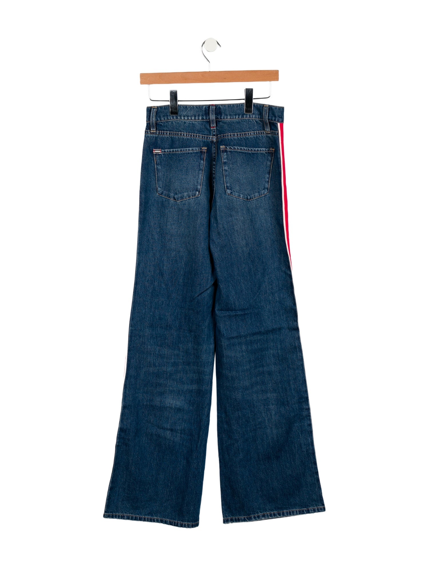 Alice + Olivia High-Rise Wide Leg Jeans