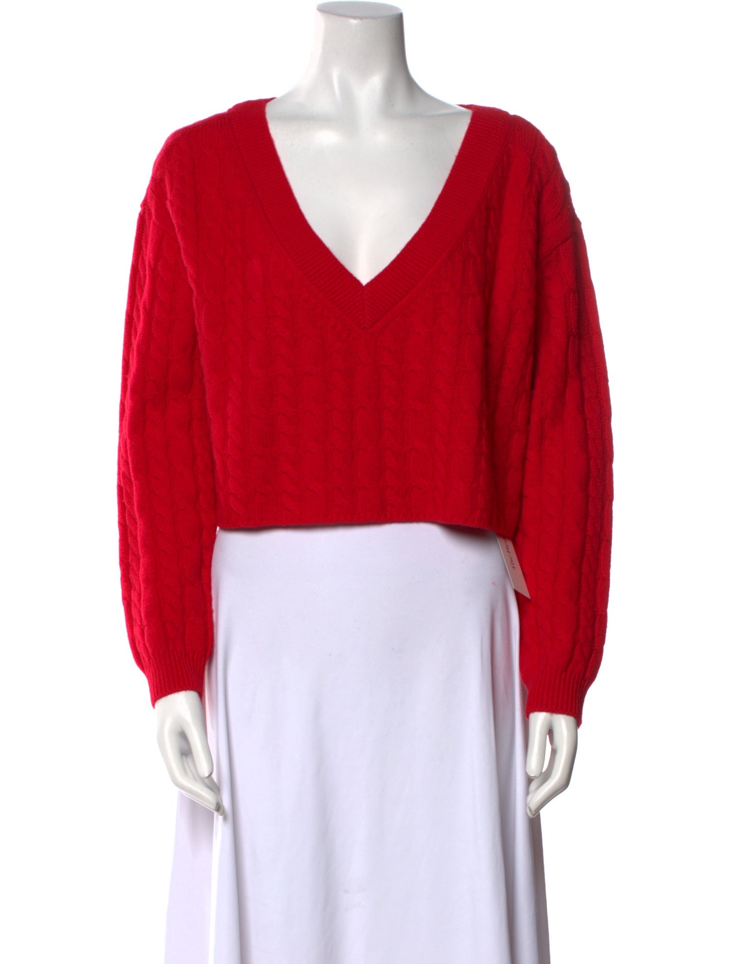 Alice + Olivia Wool V-Neck Sweater