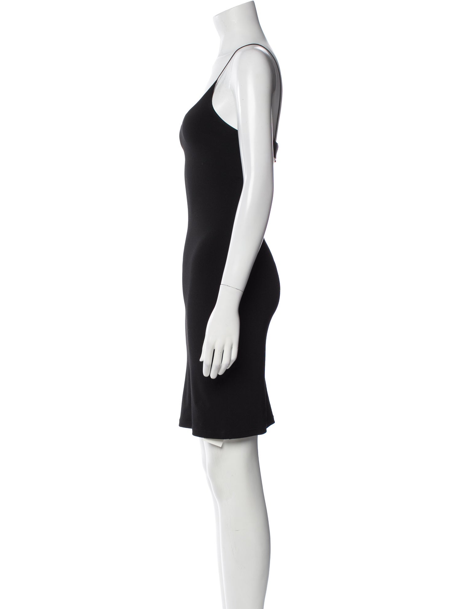 Alice + Olivia Scoop Neck Mini Dress