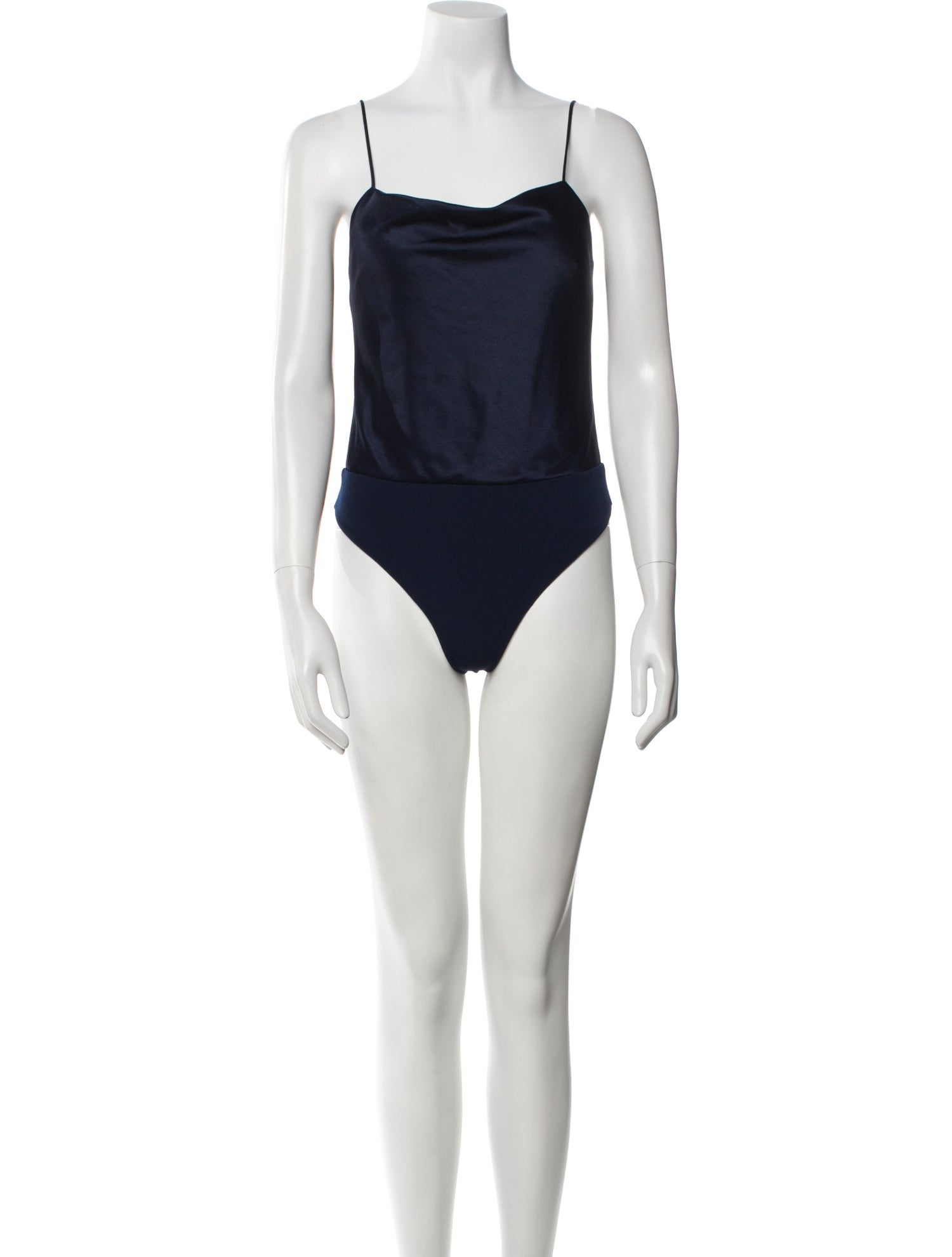 Alice + Olivia Square Neckline Sleeveless Bodysuit