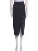 Alice + Olivia Printed Midi Length Skirt