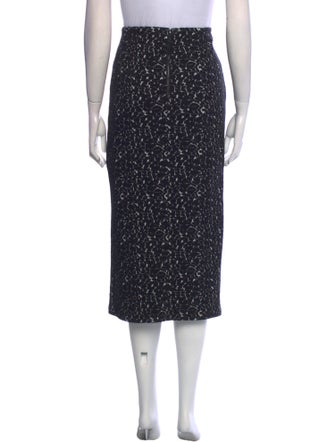 Alice + Olivia Printed Midi Length Skirt