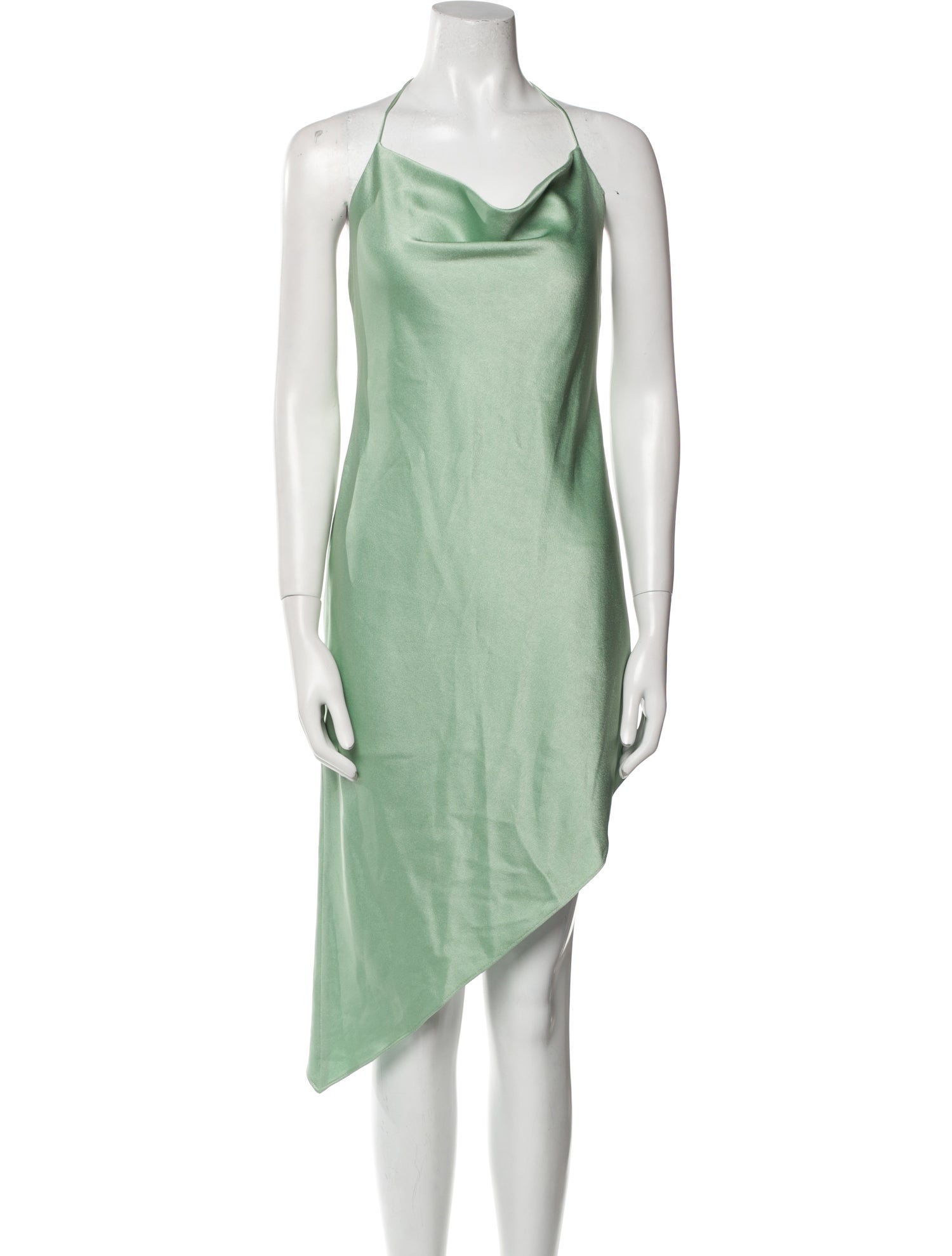 Alice + Olivia Cowl Neck Knee-Length Dress
