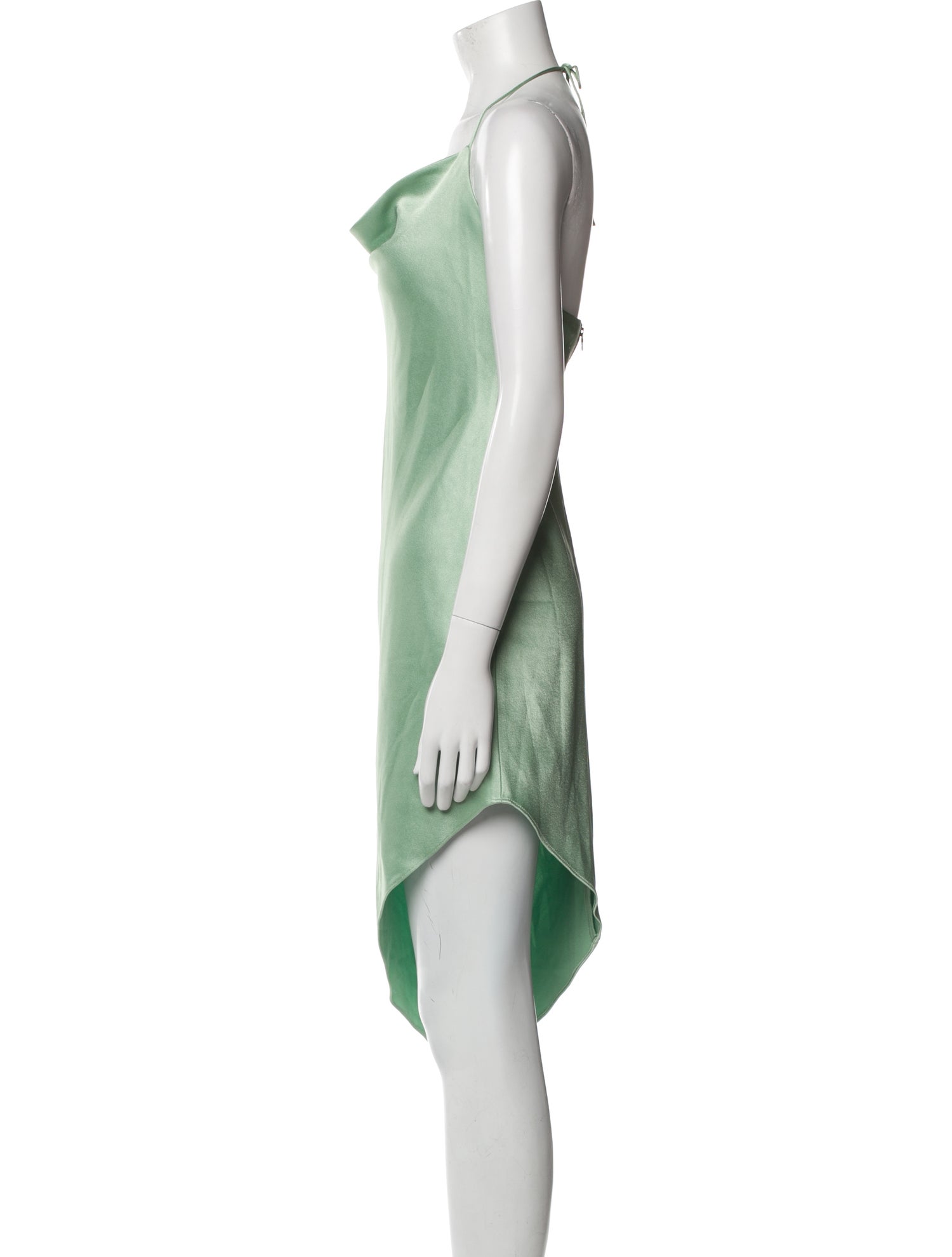 Alice + Olivia Cowl Neck Knee-Length Dress