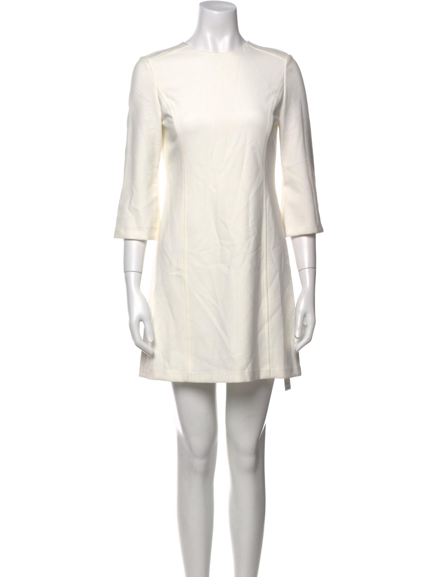 Alice + Olivia Scoop Neck Mini Dress