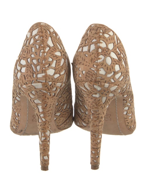 Alice + Olivia Canvas Pumps