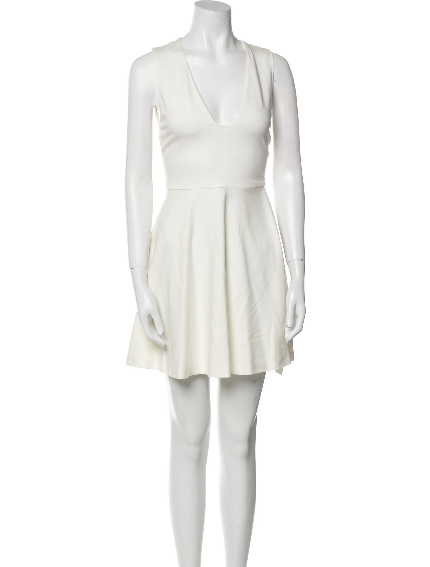 Alice + Olivia V-Neck Mini Dress