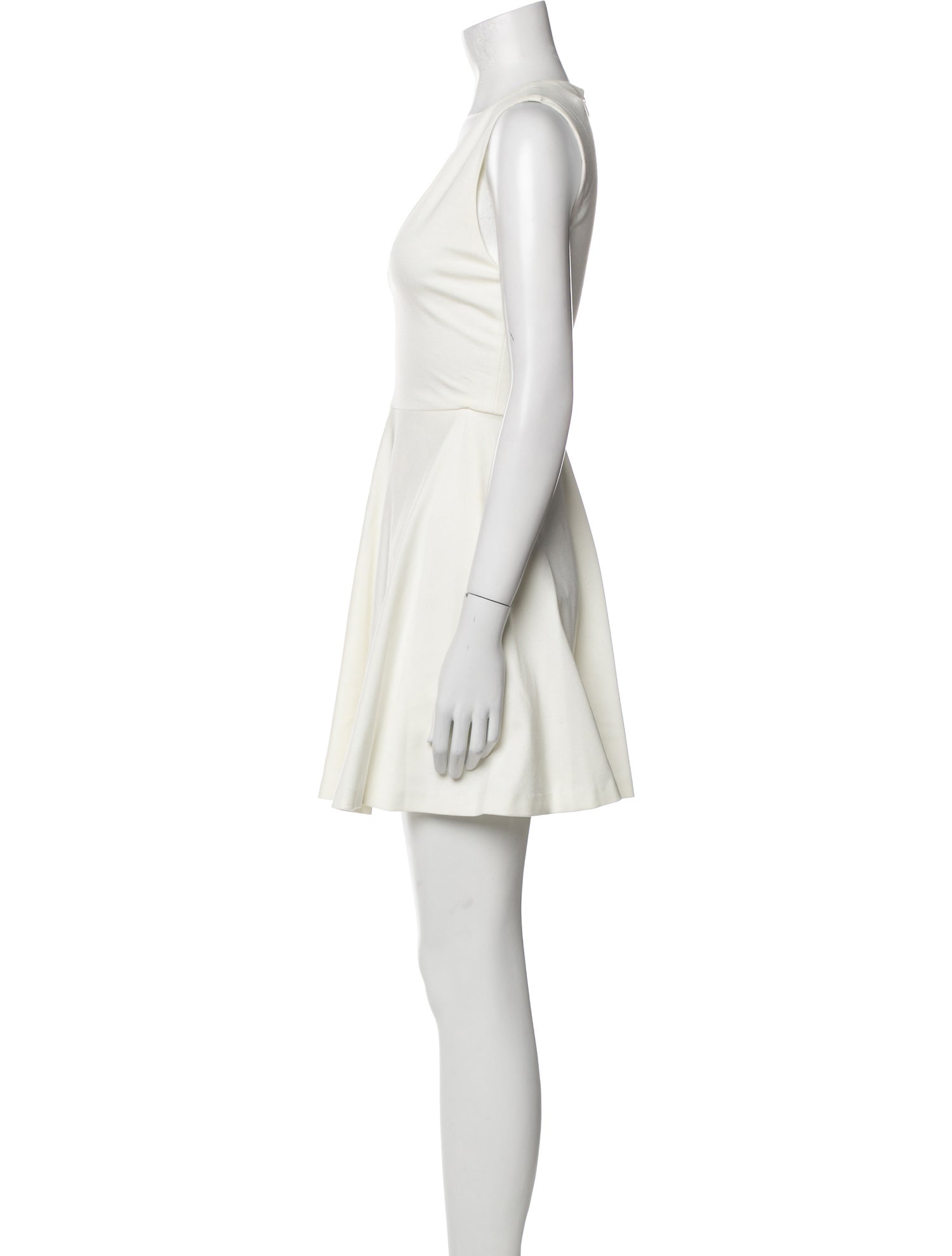 Alice + Olivia V-Neck Mini Dress