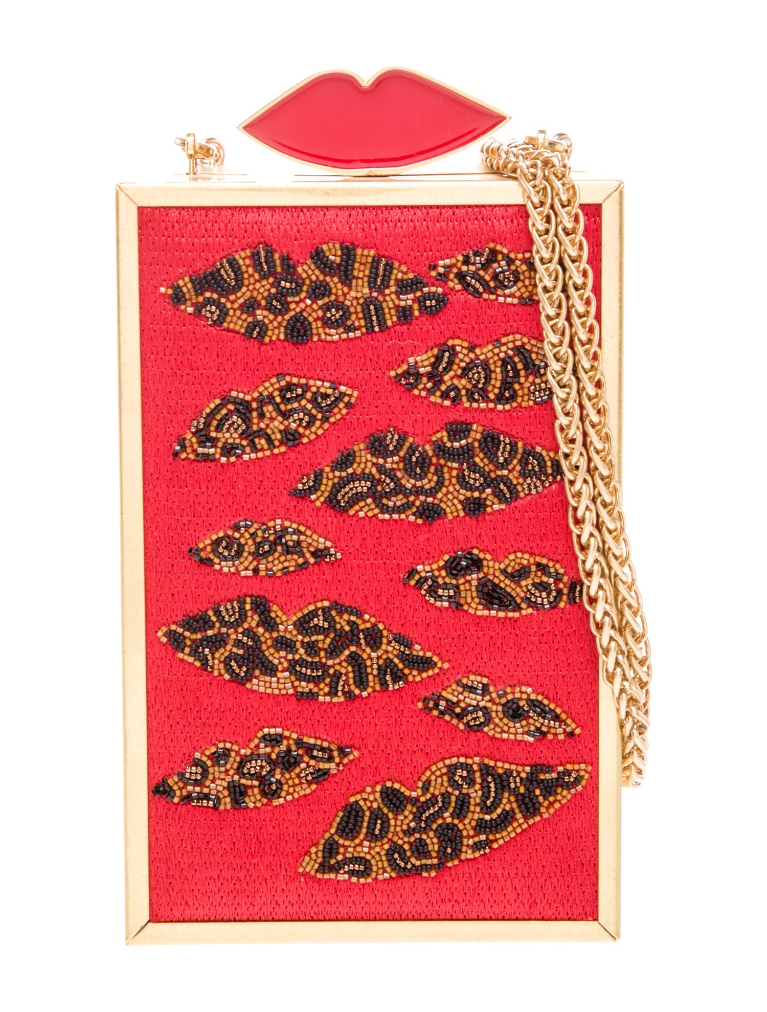 alice + olivia x Donald Robertson Evening Bag Small