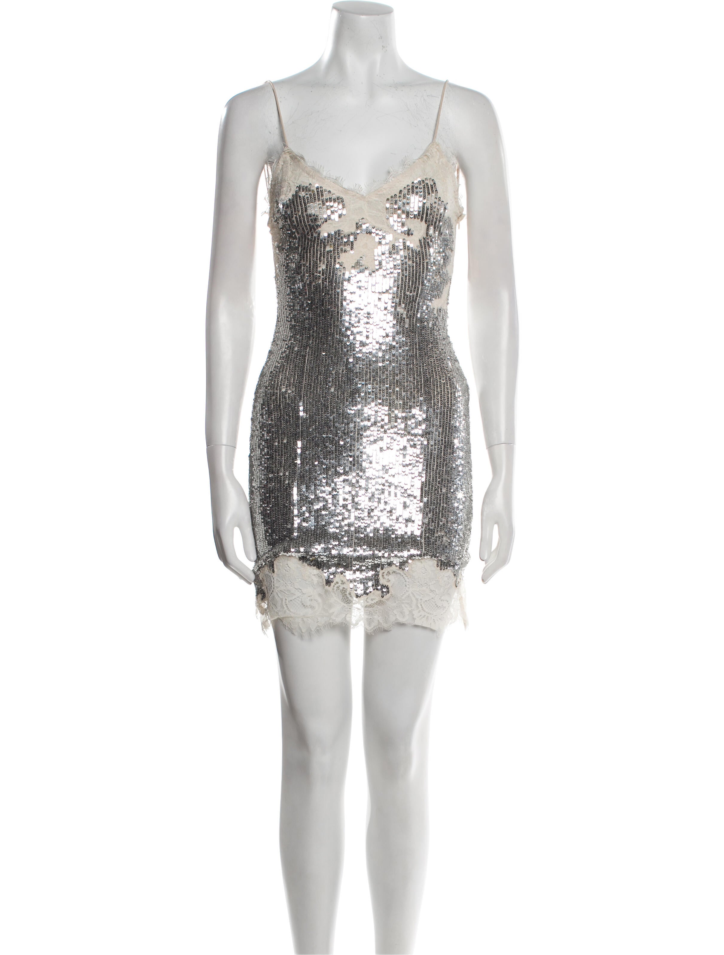 Alice + Olivia V-Neck Mini Dress w/ Tags