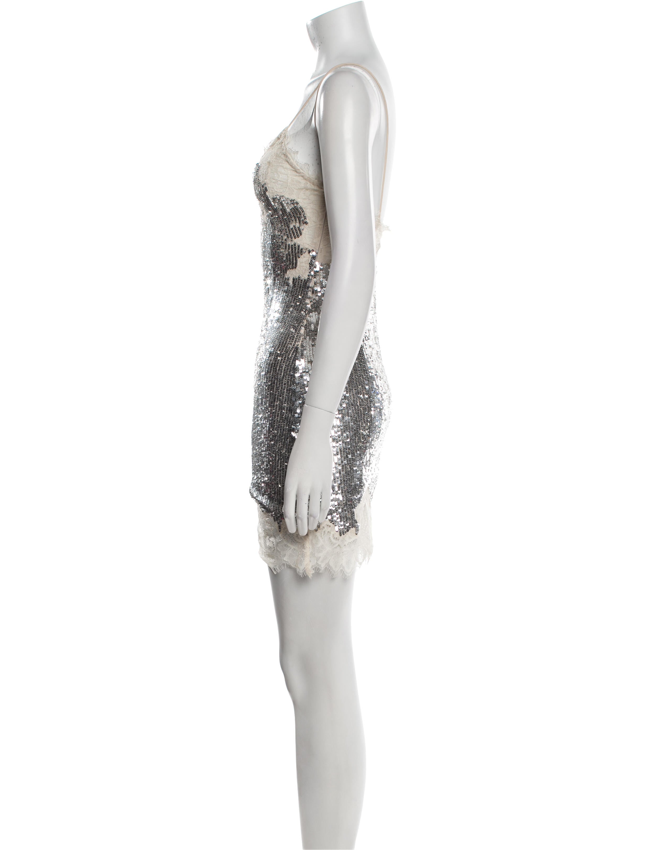Alice + Olivia V-Neck Mini Dress w/ Tags
