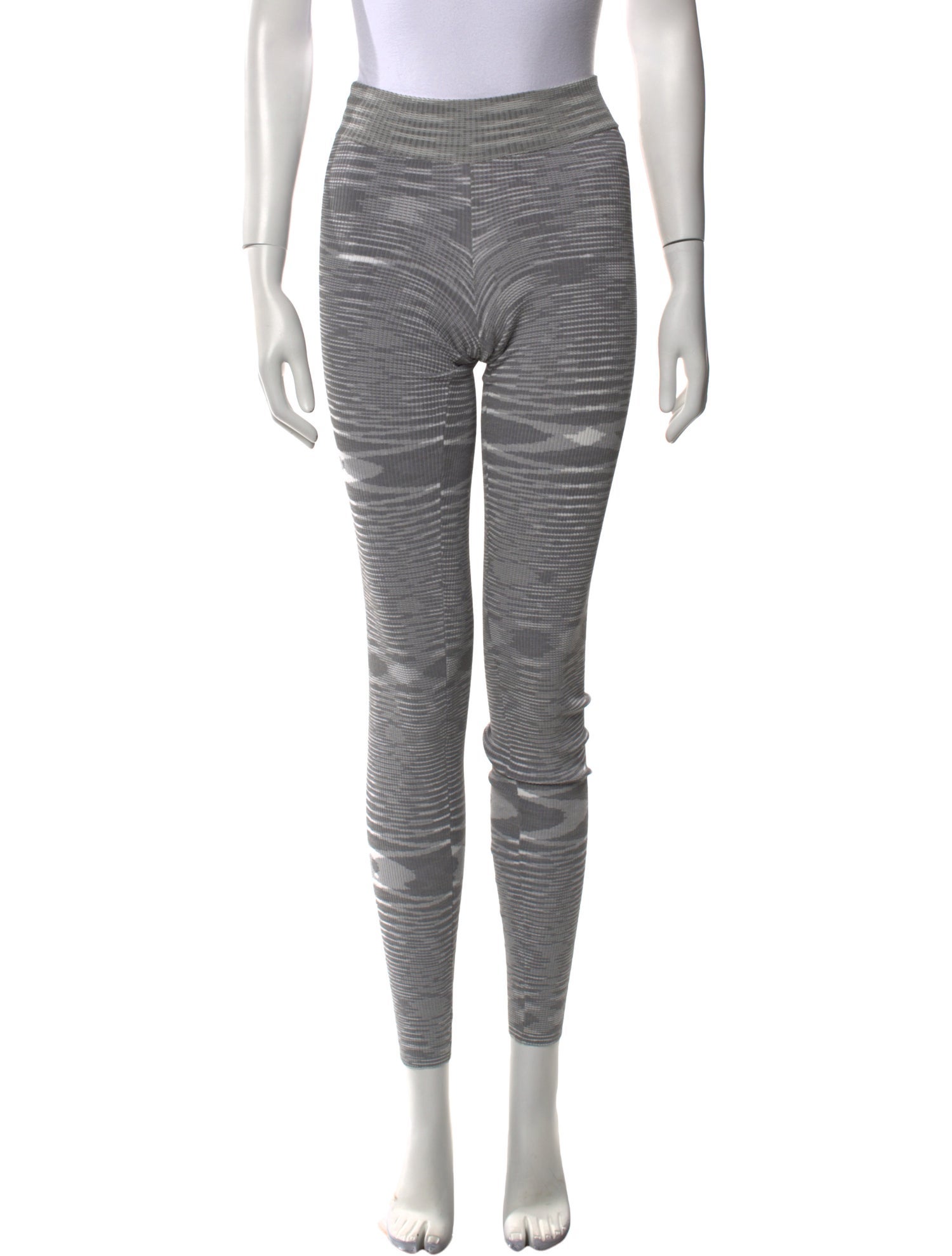 Alice + Olivia Striped Skinny Leg Pants