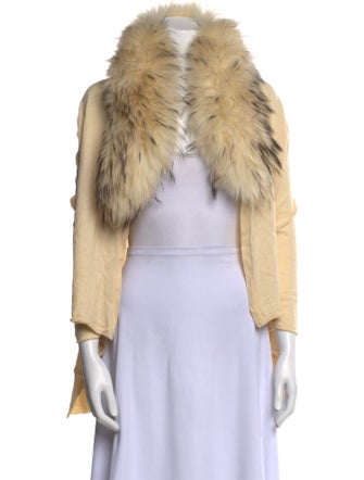 Alice + Olivia Wool Open Front Sweater