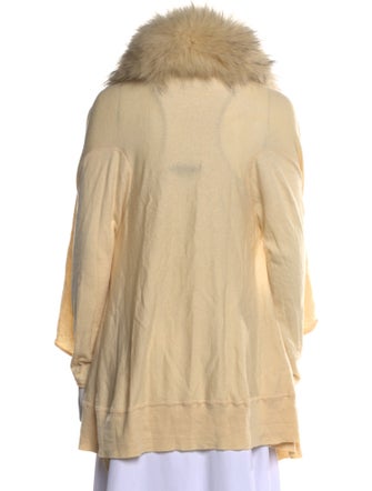 Alice + Olivia Wool Open Front Sweater