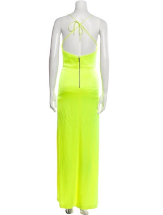 Alice + Olivia Cowl Neck Long Dress