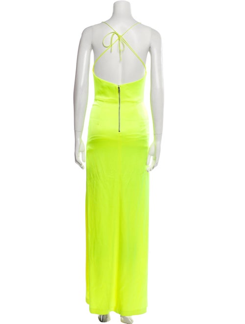 Alice + Olivia Cowl Neck Long Dress