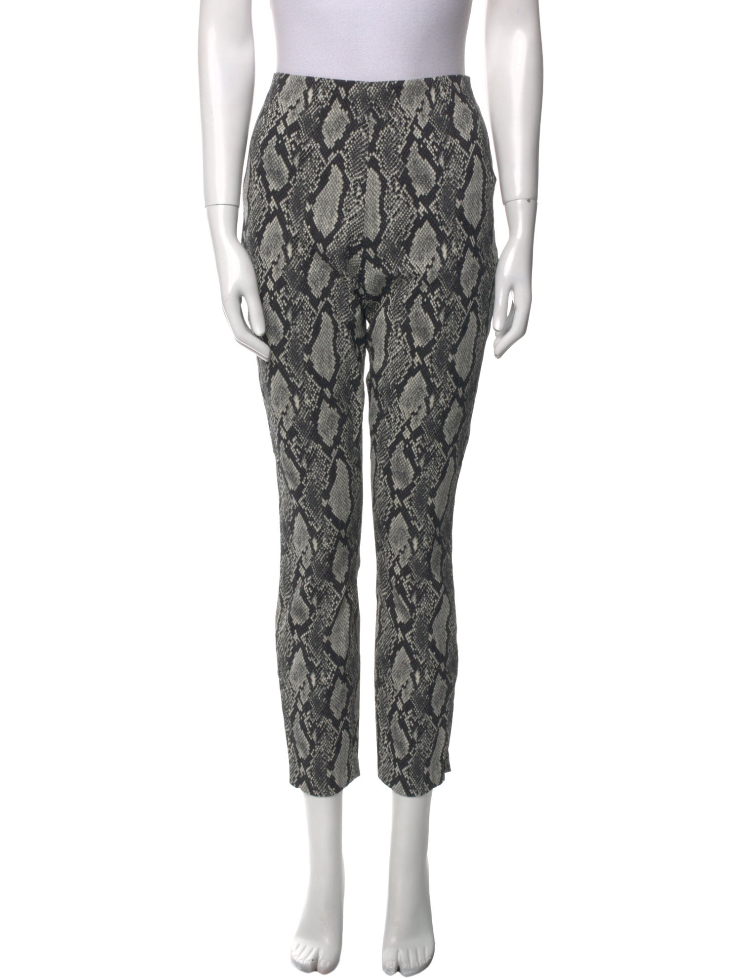 Alice + Olivia Animal Print Skinny Leg Pants