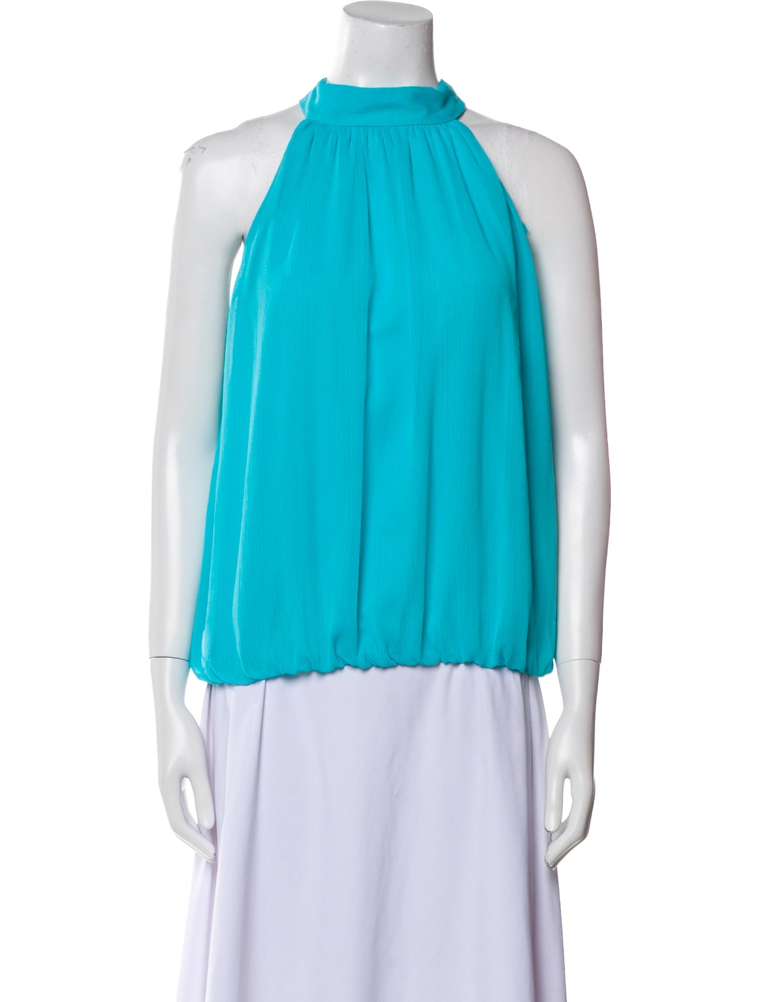 Alice + Olivia Halterneck Sleeveless Top
