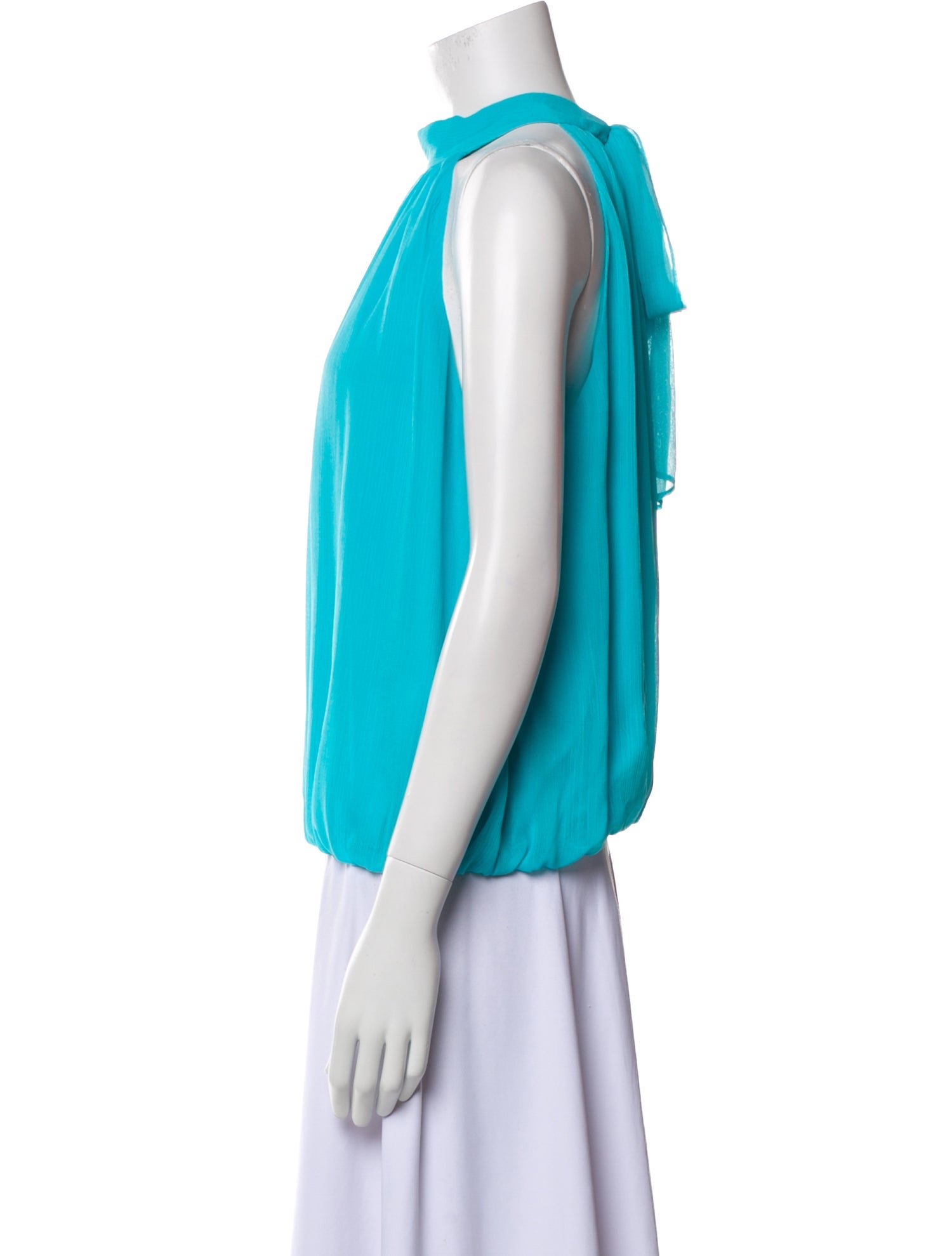Alice + Olivia Halterneck Sleeveless Top