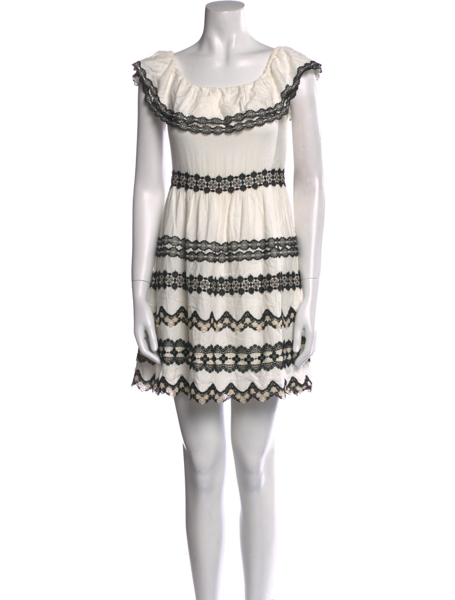 Alice + Olivia Striped Mini Dress