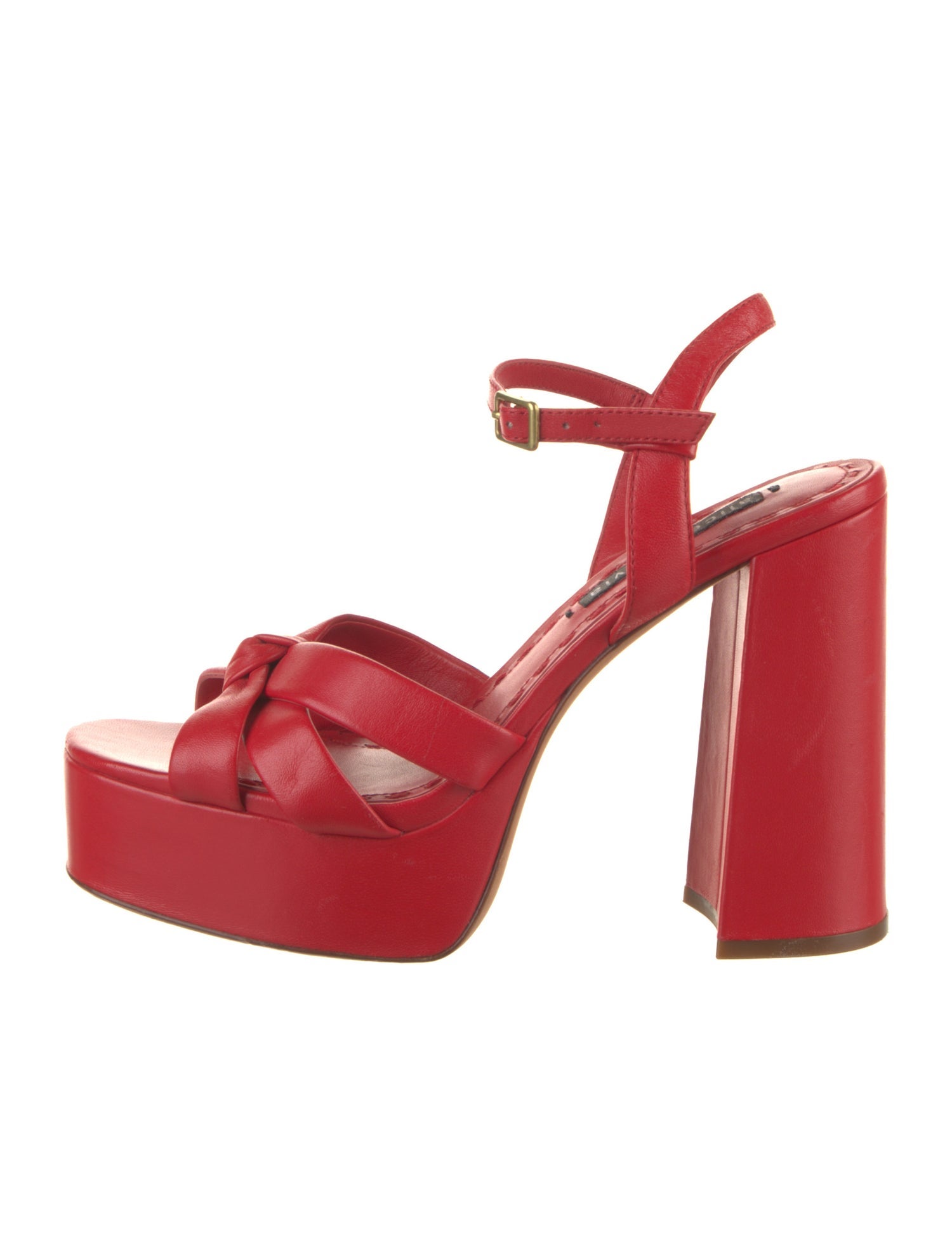 Alice + Olivia Leather Slingback Sandals