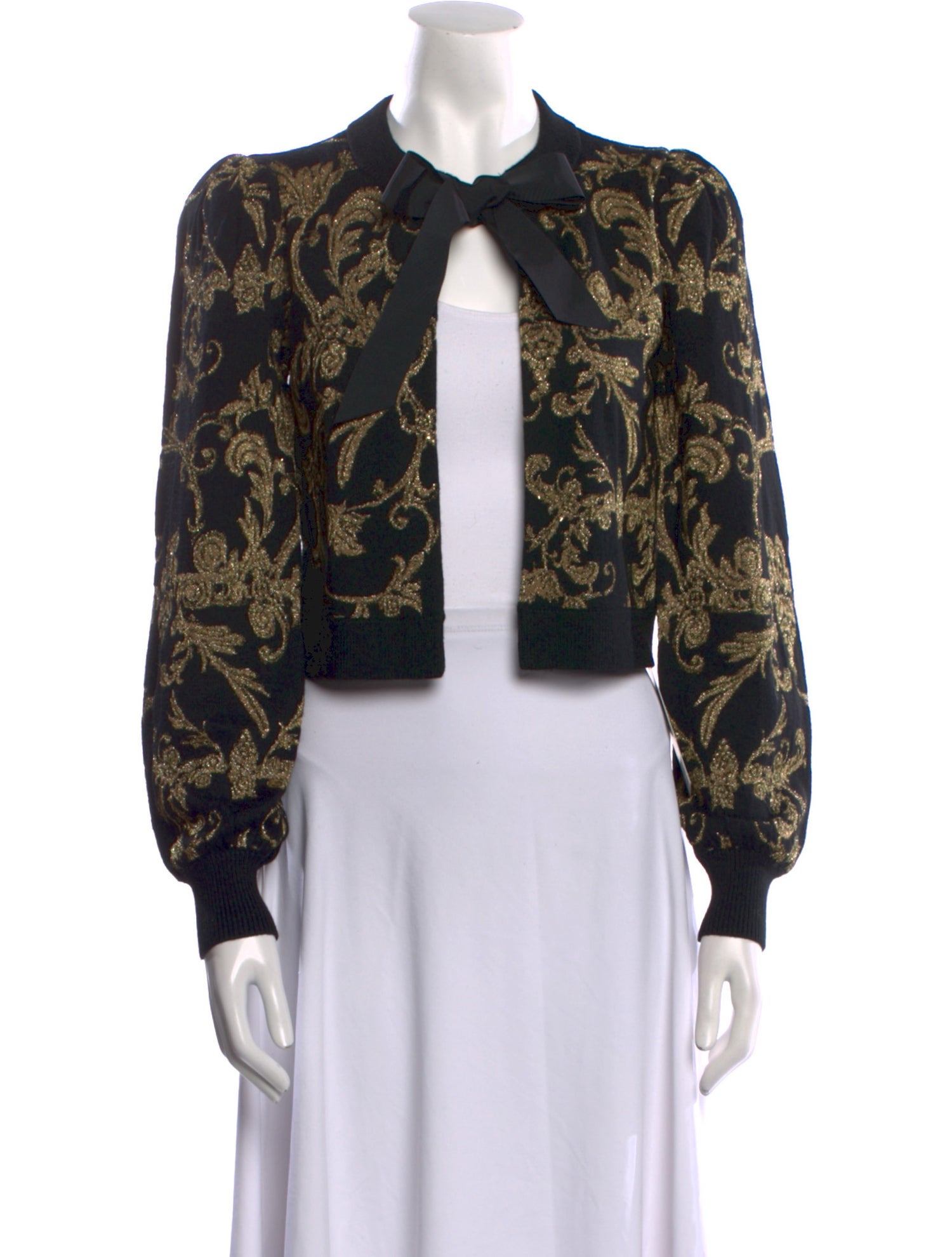 Alice + Olivia Wool Floral Print Sweater w/ Tags