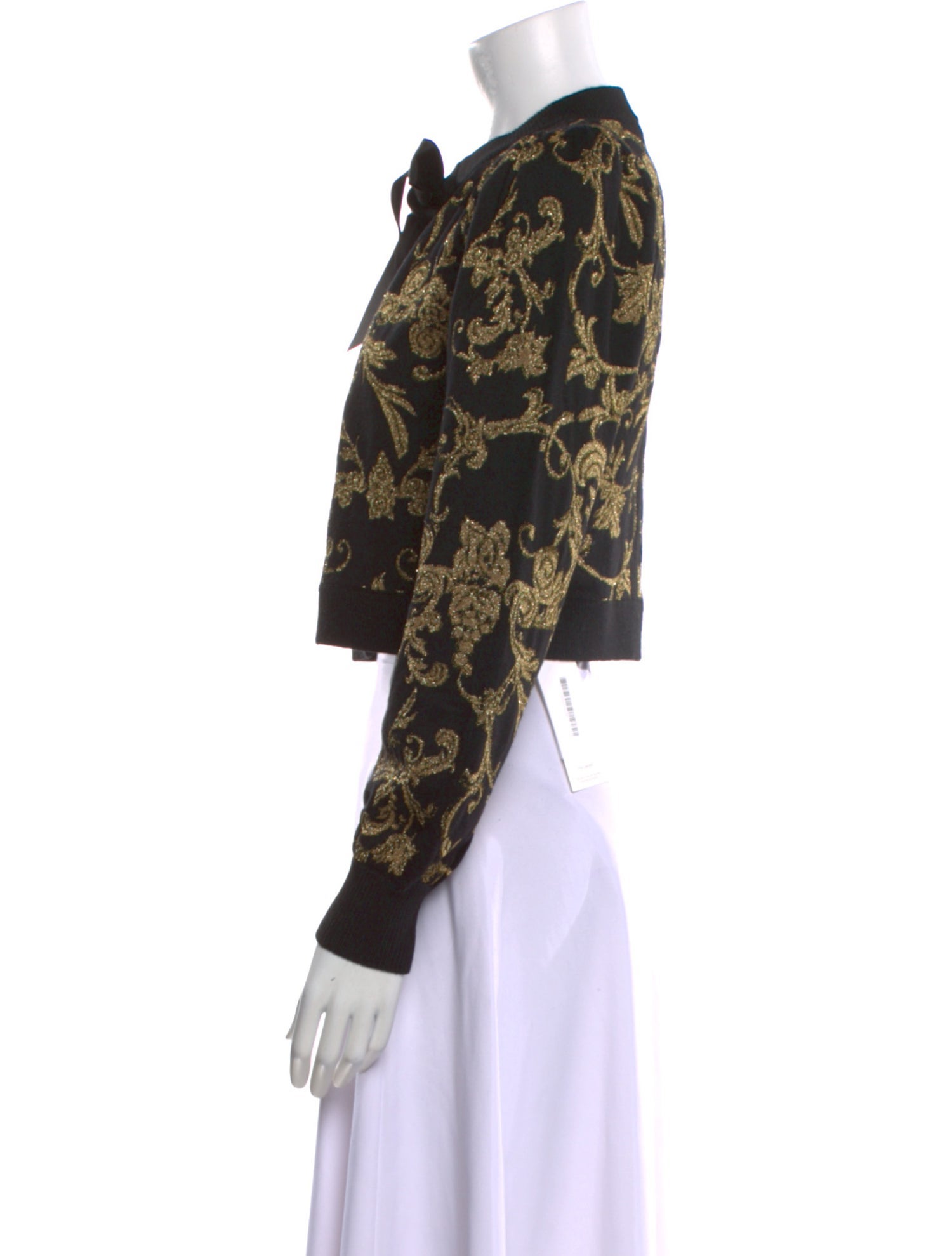 Alice + Olivia Wool Printed Sweater w/ Tags