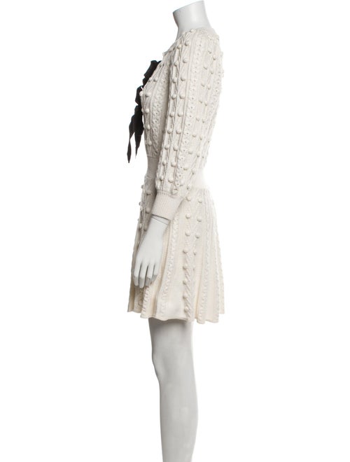 Alice + Olivia Wool Mini Dress