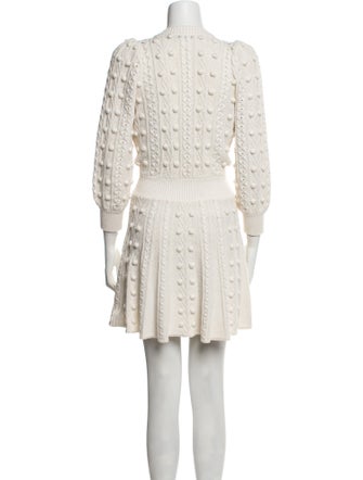 Alice + Olivia Wool Mini Dress