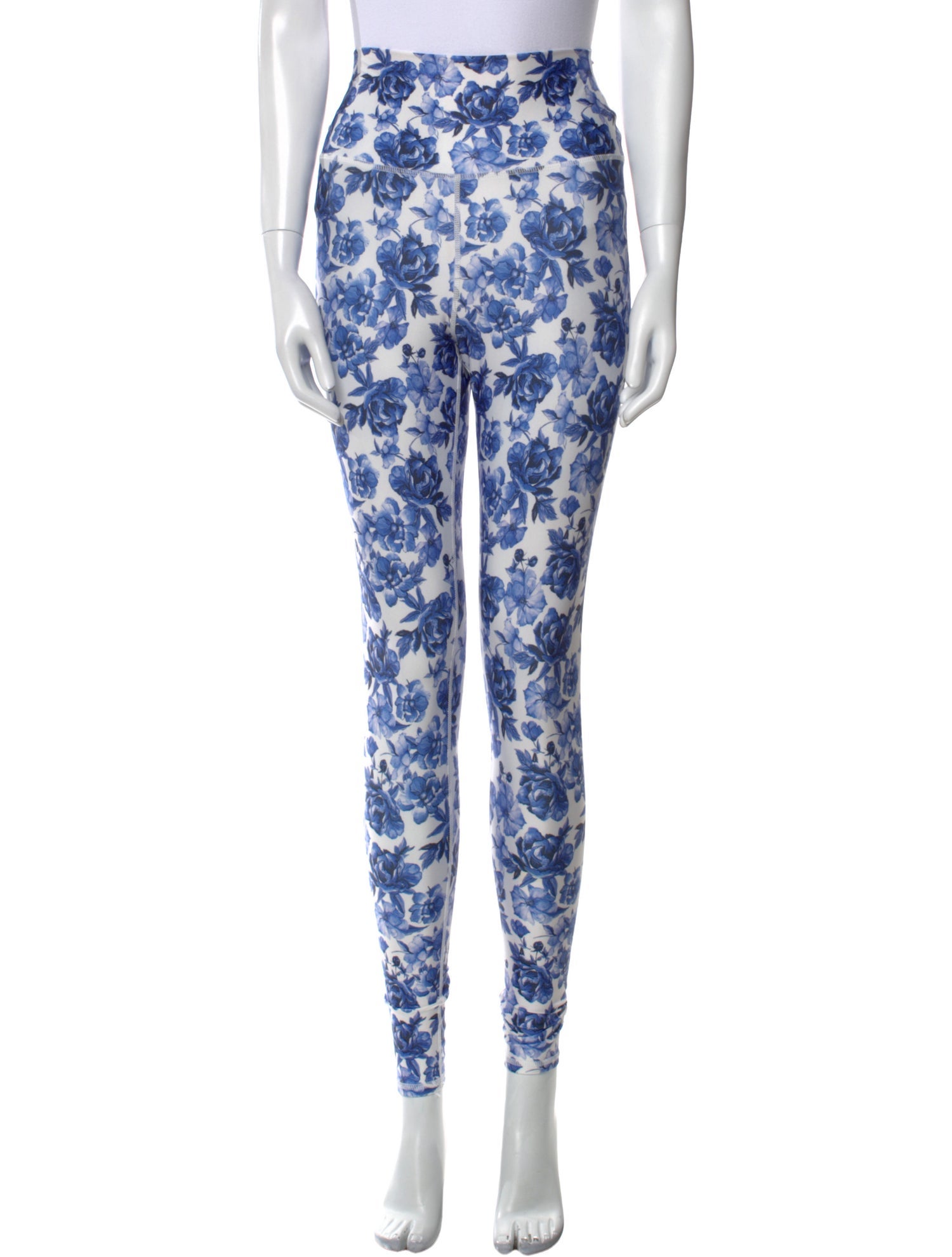Alice + Olivia Floral Print Skinny Leg Pants