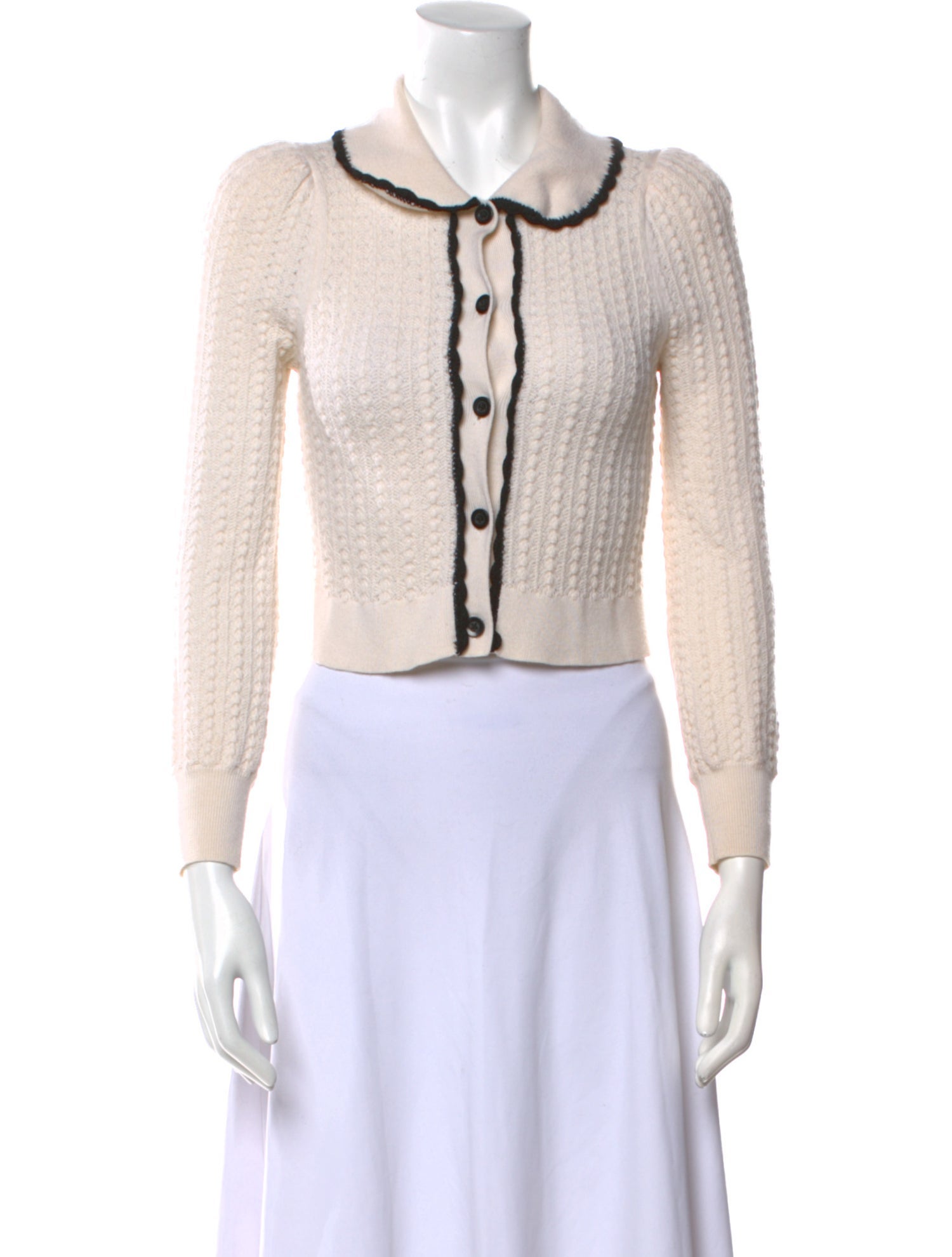 Alice + Olivia Wool Crew Neck Sweater