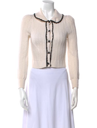 Alice + Olivia Wool Crew Neck Sweater