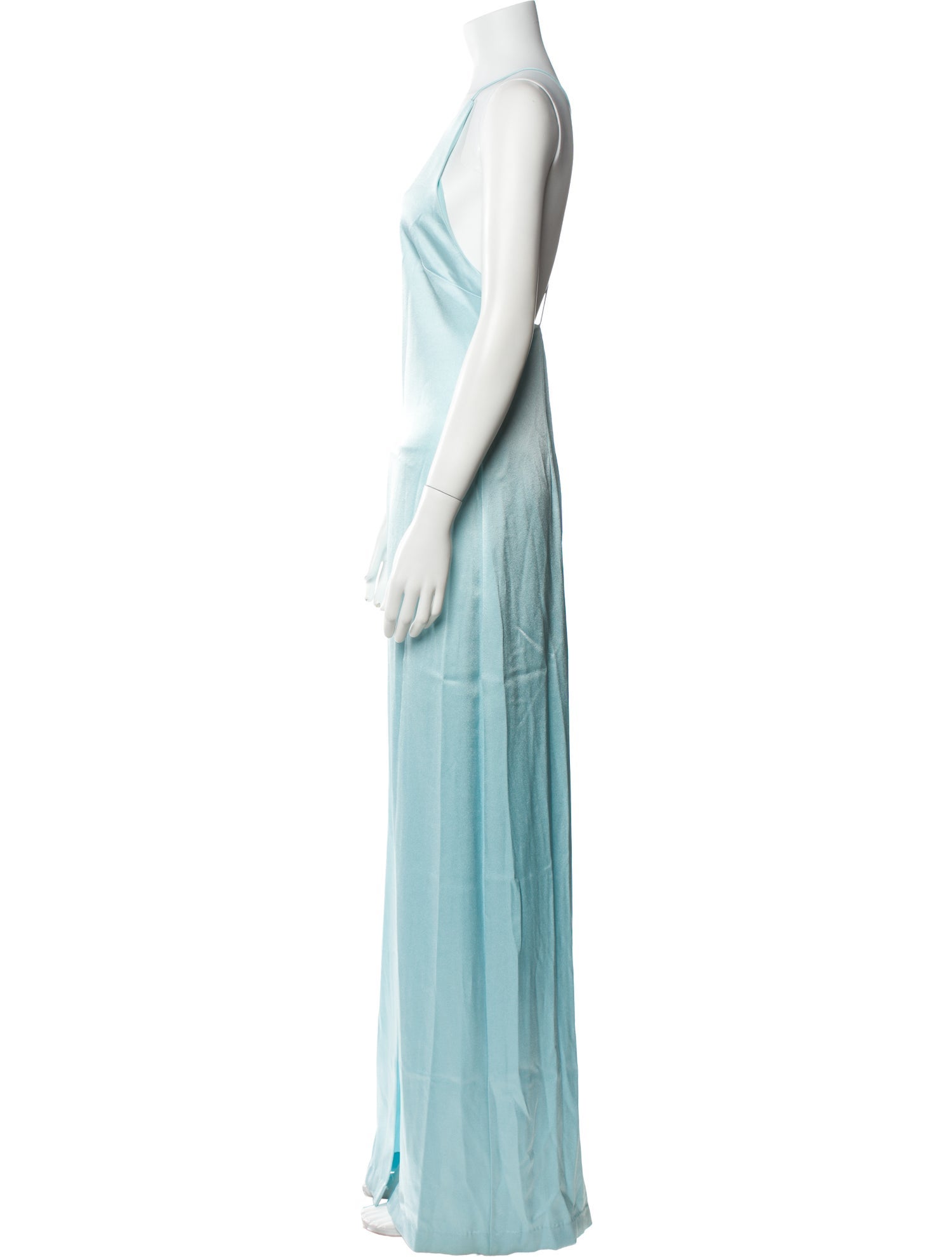 Alice + Olivia Halterneck Long Dress