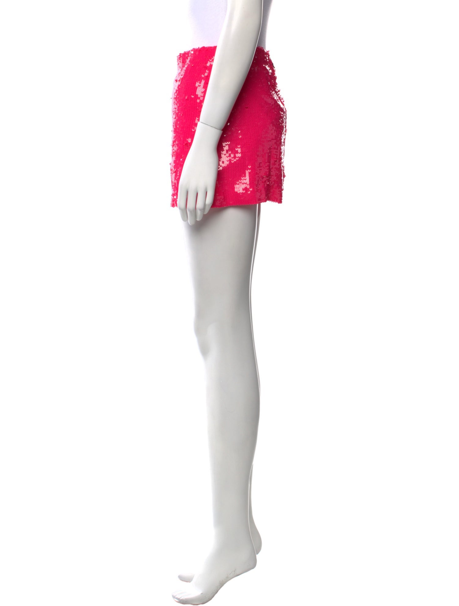 Alice + Olivia Sequin Embellishments Mini Skirt