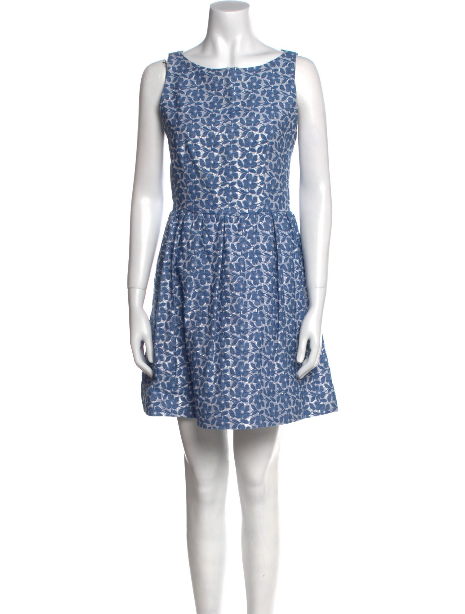 Alice + Olivia Floral Print Mini Dress