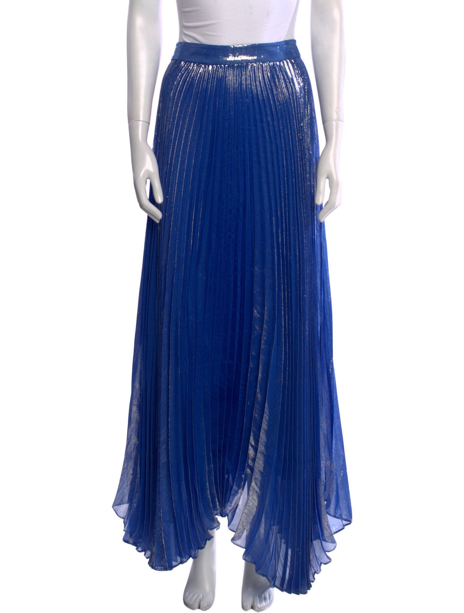 Alice + Olivia Silk Long Skirt