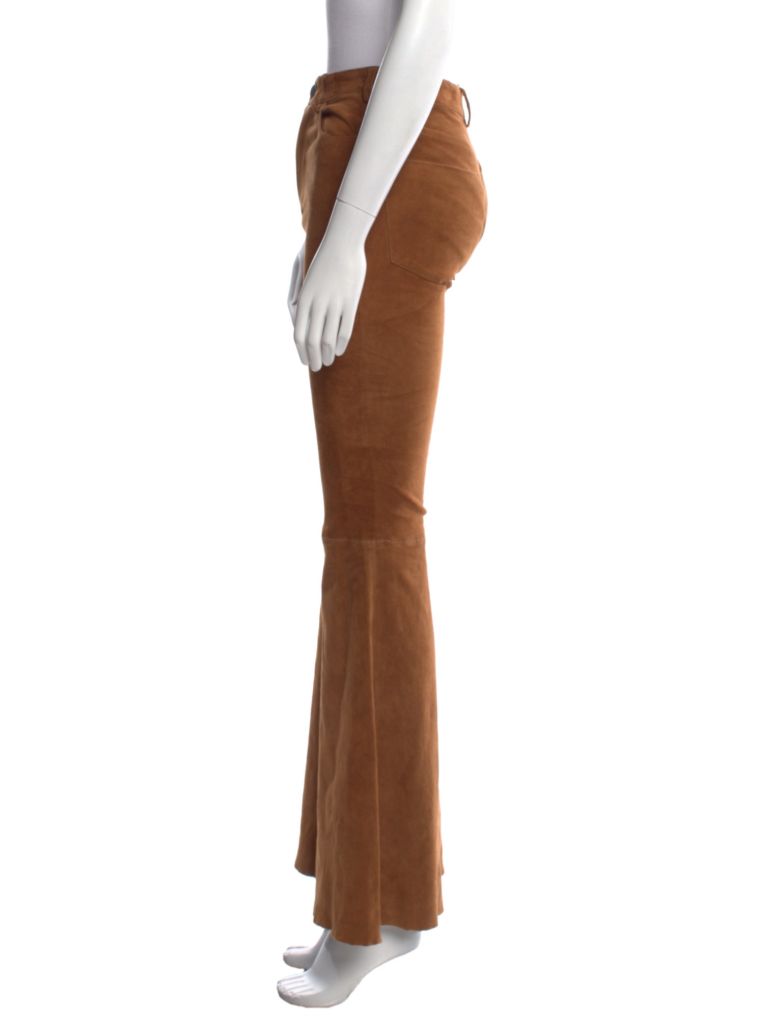 Alice + Olivia Leather Wide Leg Pants