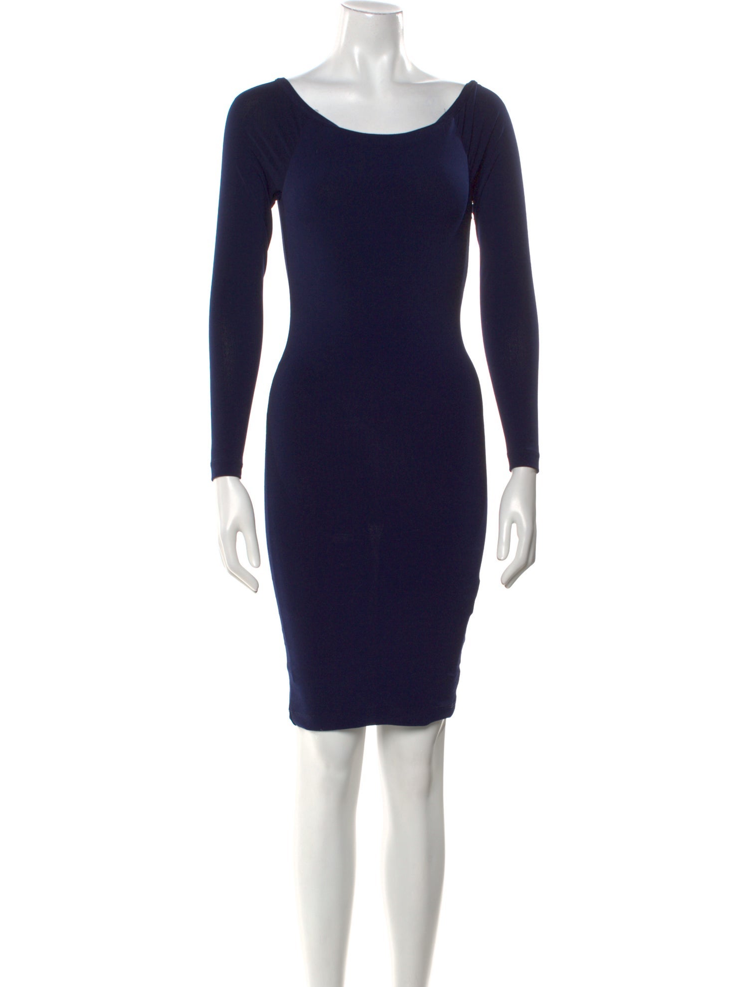 Alice + Olivia Scoop Neck Mini Dress