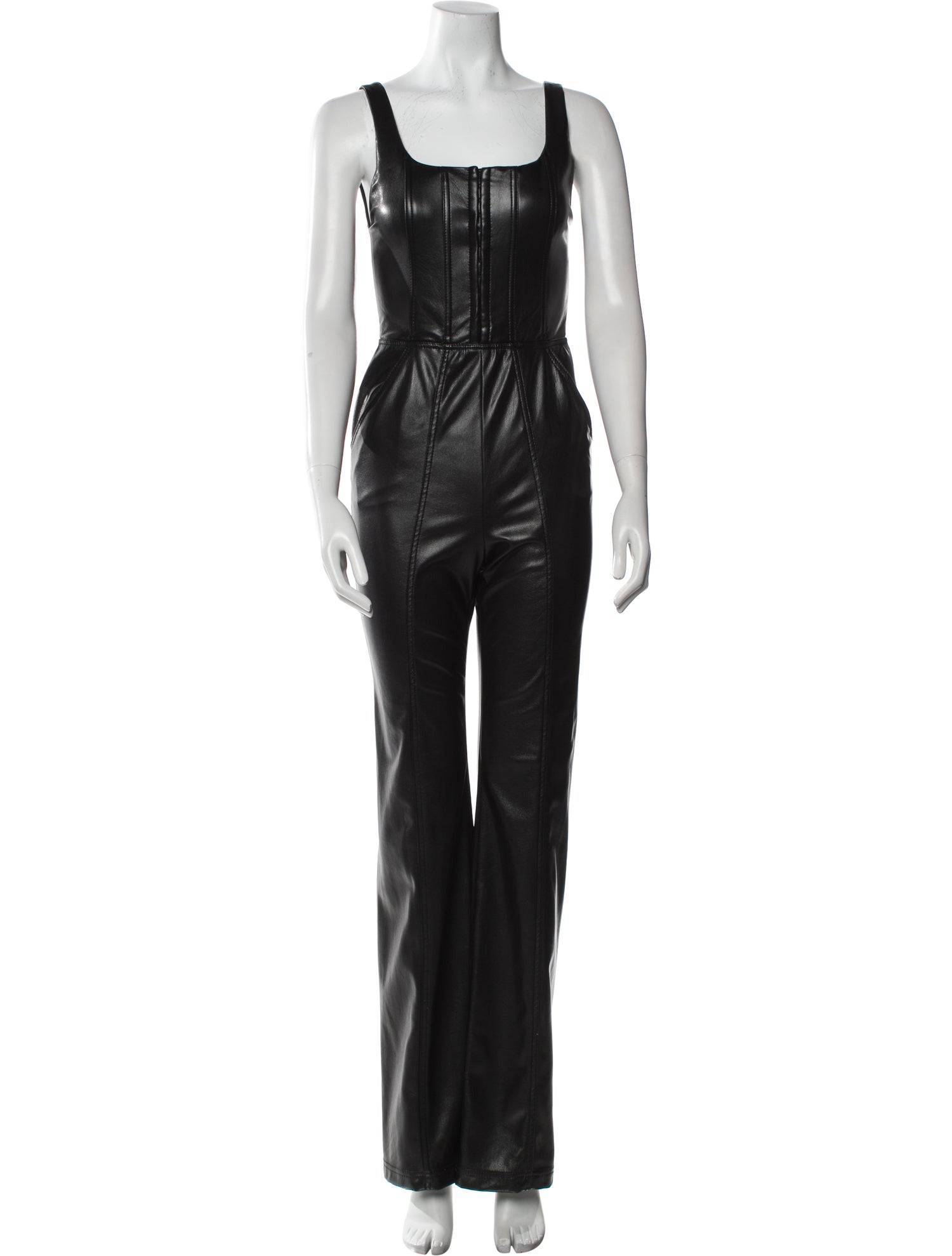 Alice + Olivia Square Neckline Jumpsuit w/ Tags