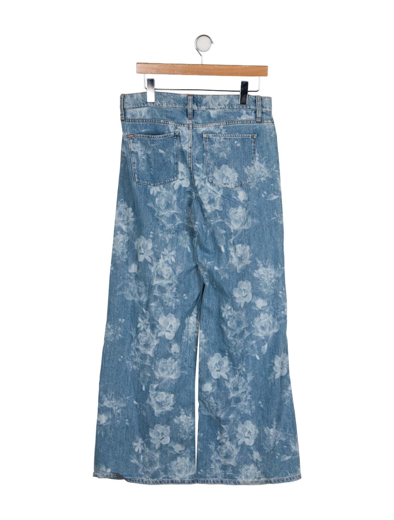 Alice + Olivia Mid-Rise Wide Leg Jeans