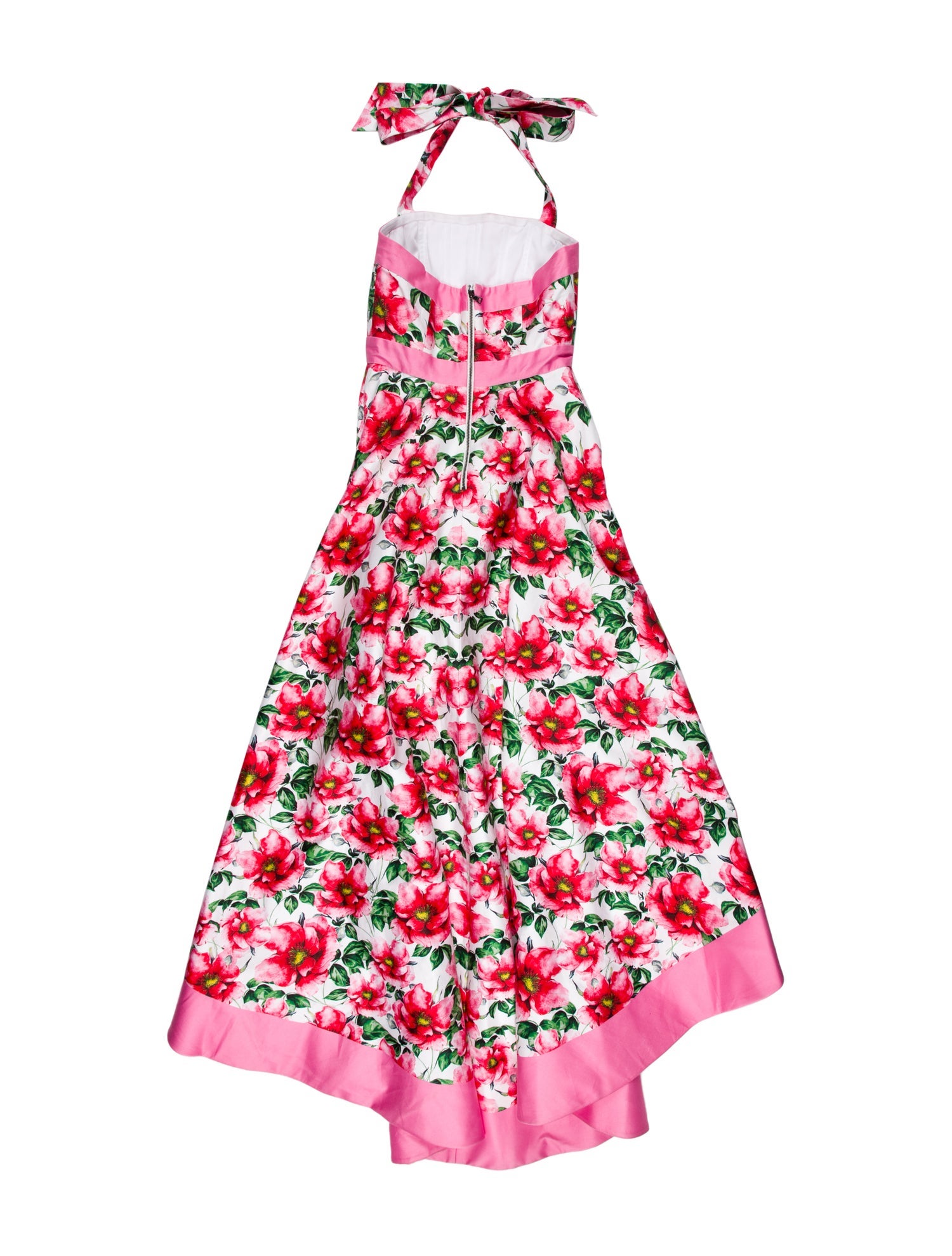 Alice + Olivia Floral Print Long Dress