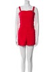 Alice + Olivia Square Neckline Romper