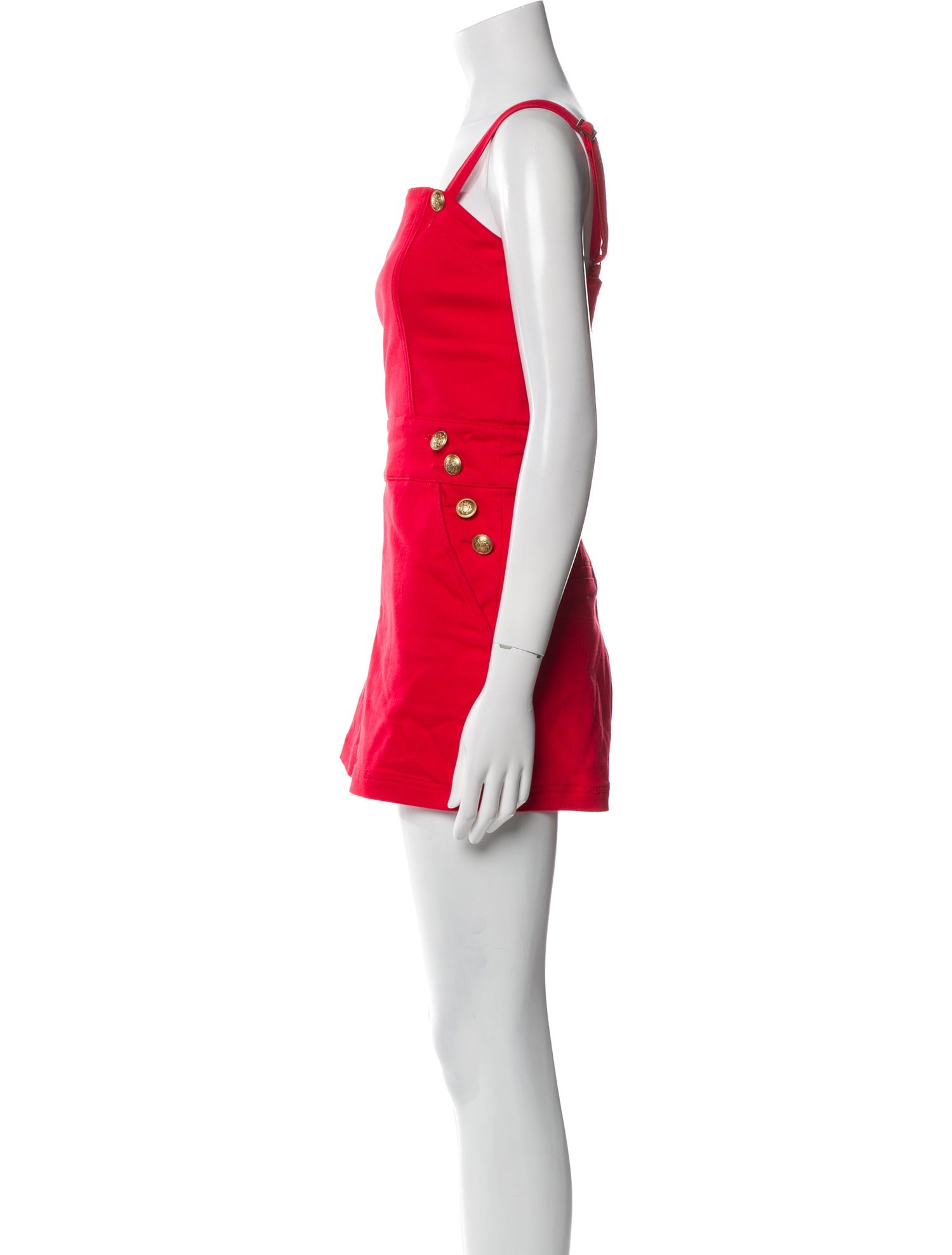 Alice + Olivia Square Neckline Romper