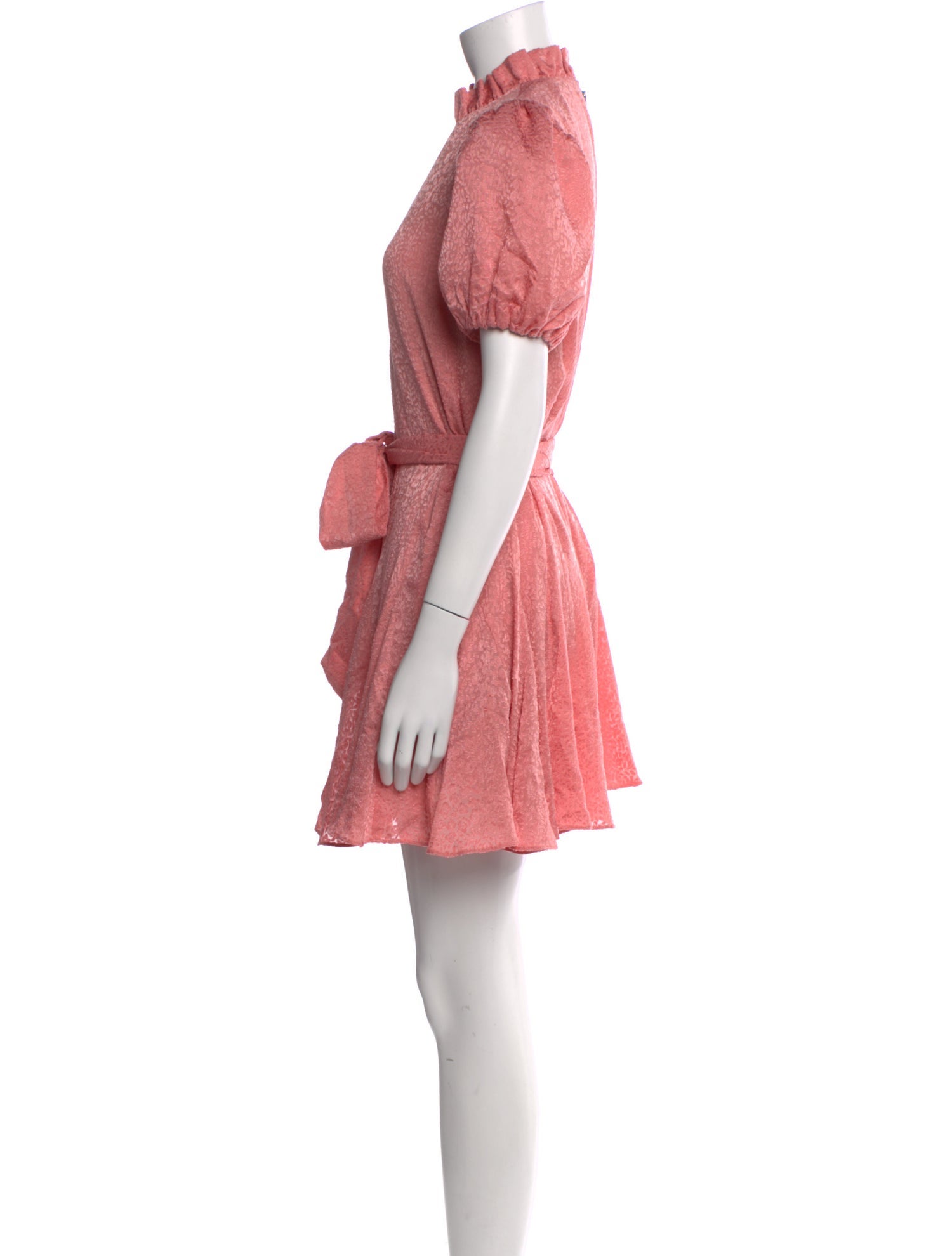 Alice + Olivia Mock Neck Mini Dress