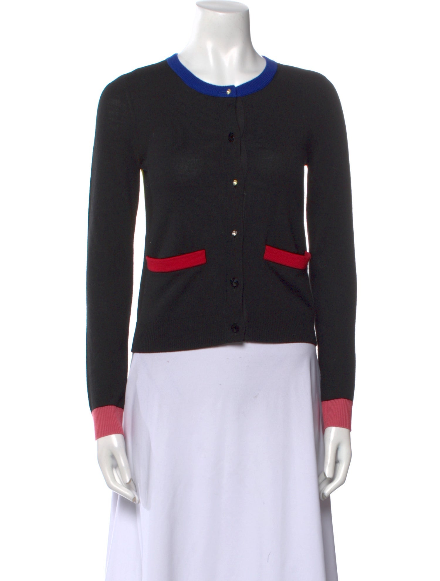 Alice + Olivia Wool Crew Neck Sweater