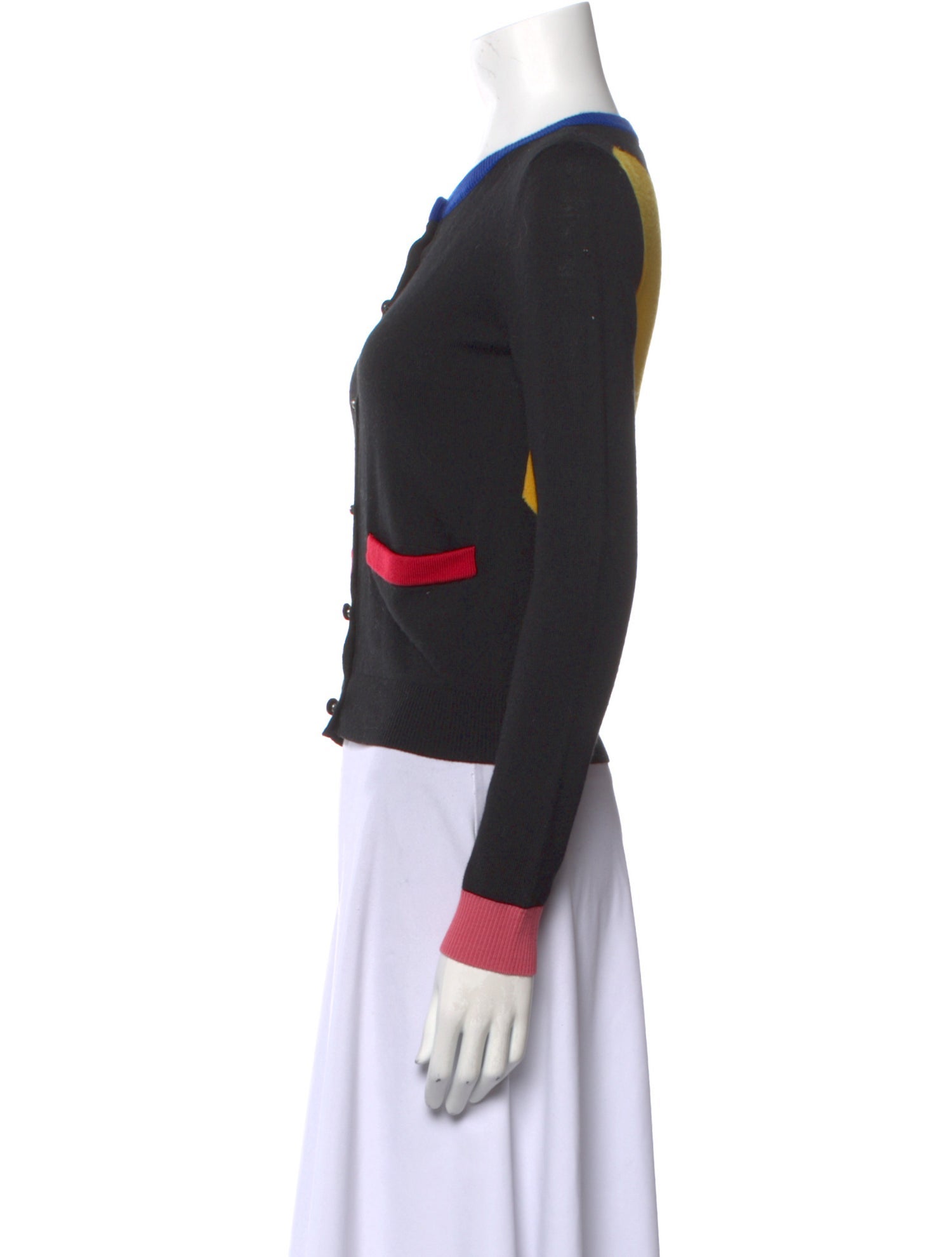 Alice + Olivia Wool Crew Neck Sweater