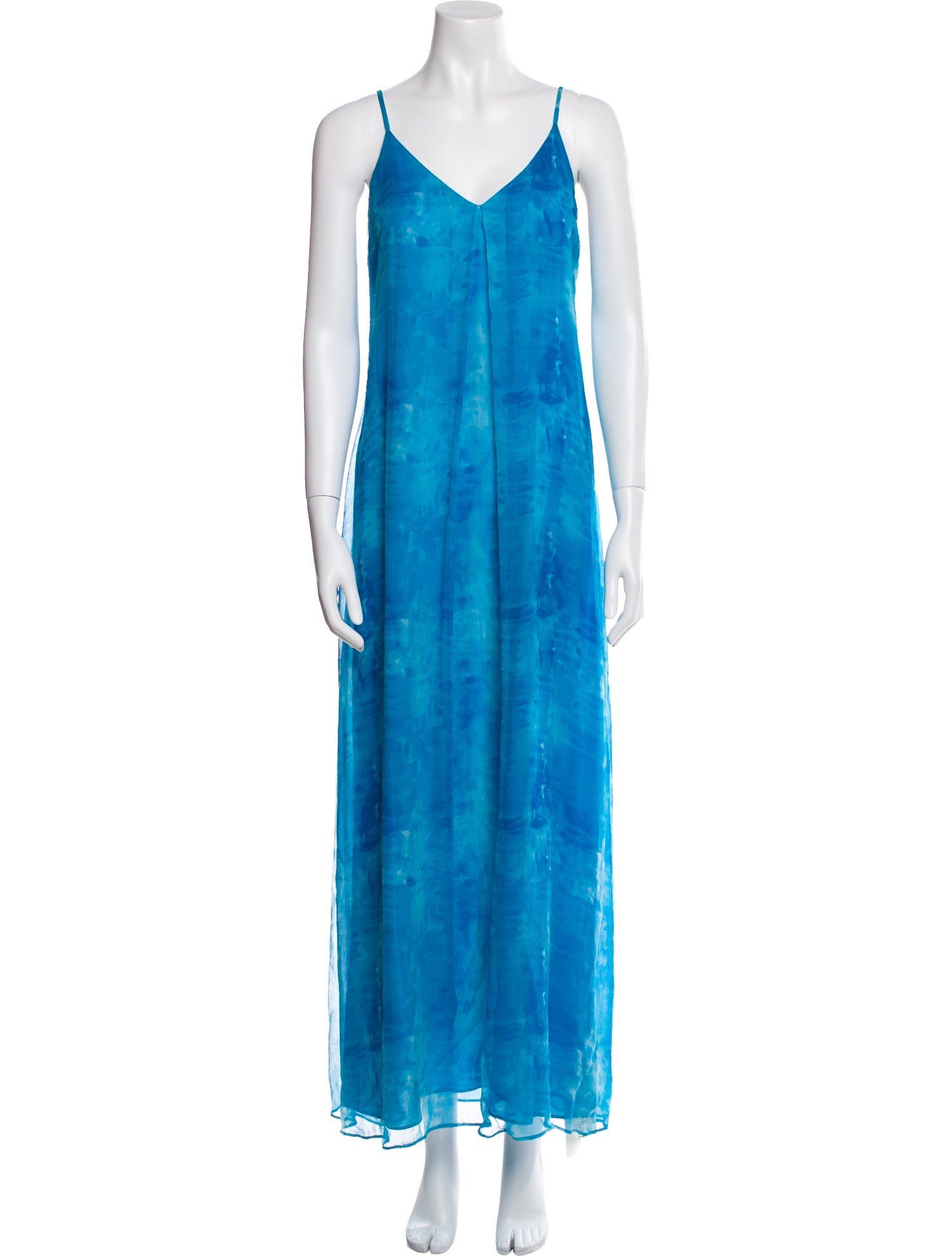Alice + Olivia Silk Long Dress