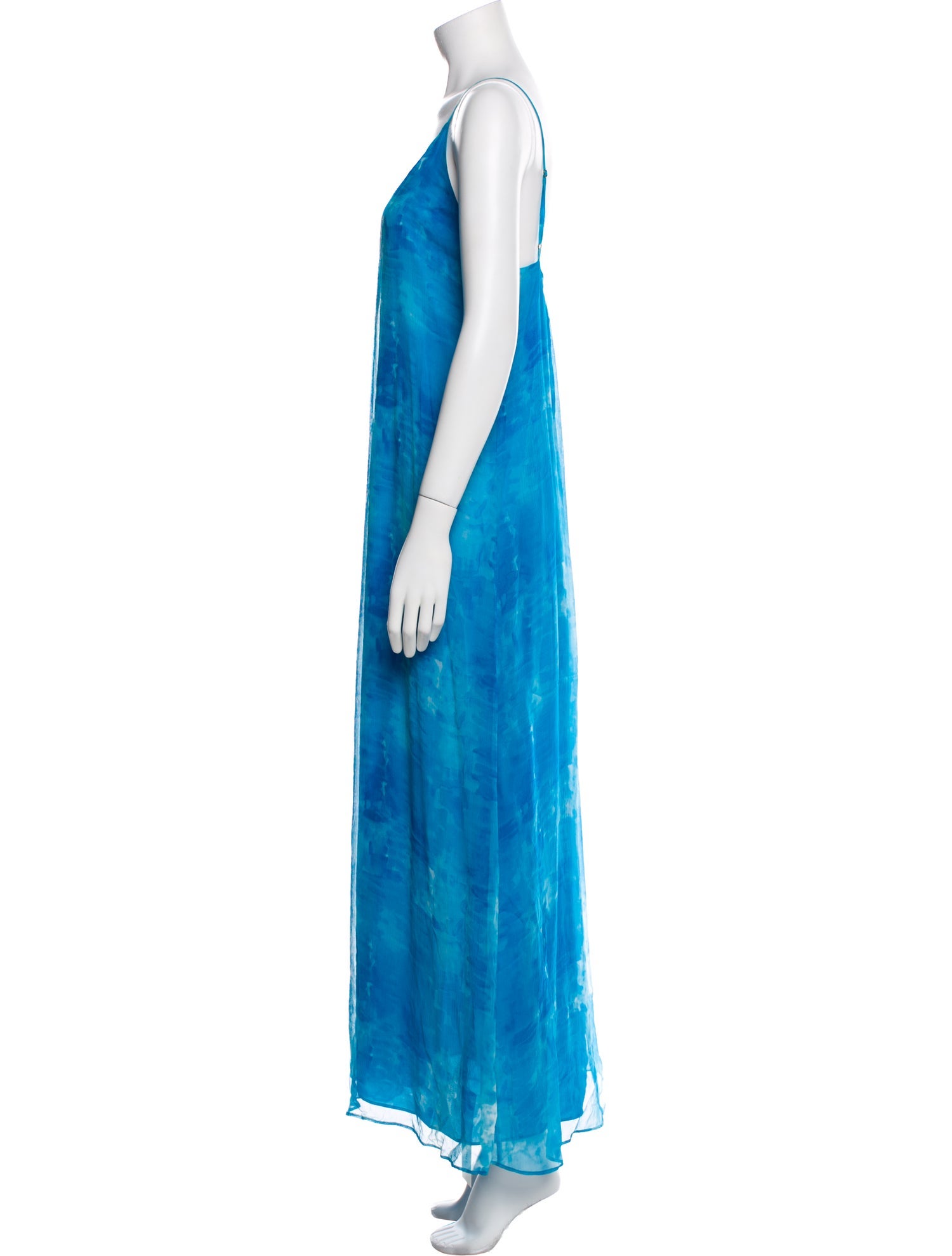 Alice + Olivia Silk Long Dress